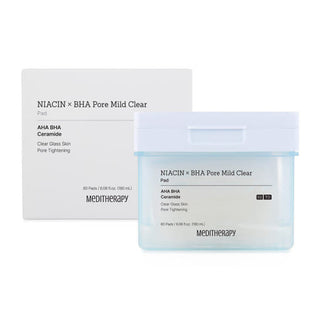 MEDITHERAPY NIACIN X BHA Pore Mild Clear Pad 180ml/60ea