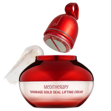 MEDITHERAPY Shumage Gold Seal Lifting Cream 50ml + EMS Device SET (*It can only be shipped via express service.) - Glamourous Grace