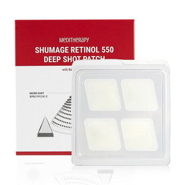MEDITHERAPY Shumage Retinol 550 Deep Shot Patch 4patches (32mm X 38mm) - Glamourous Grace