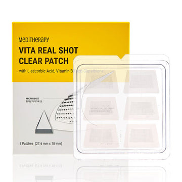 MEDITHERAPY Vita Real Shot Clear Patch 6patches (27.6mm X 18mm) - Glamourous Grace