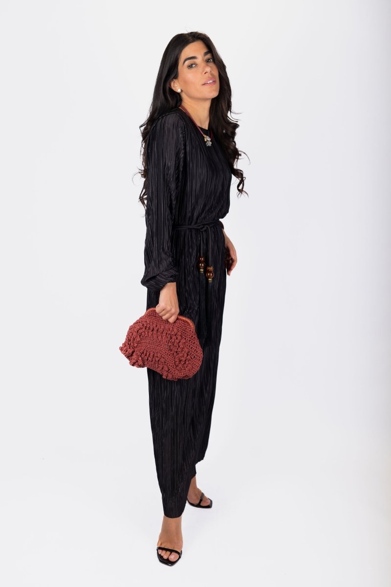 Megan Dress (Black) - Glamourous Grace