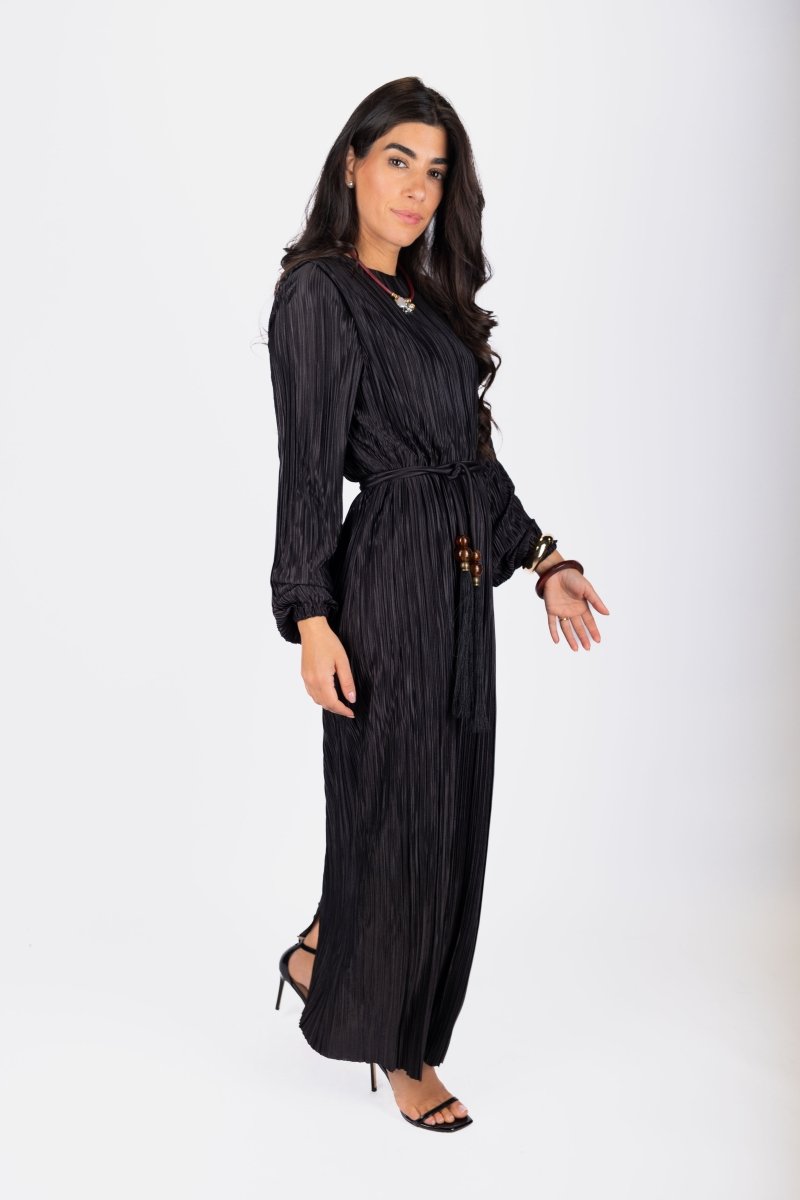 Megan Dress (Black) - Glamourous Grace