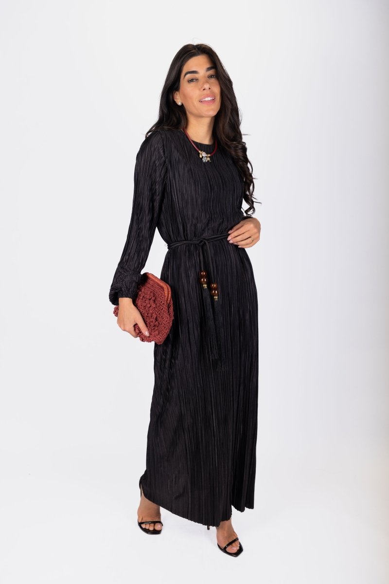 Megan Dress (Black) - Glamourous Grace