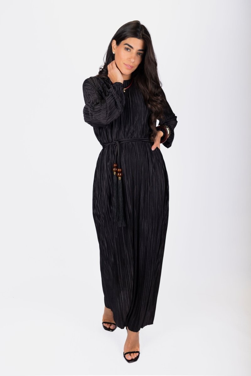 Megan Dress (Black) - Glamourous Grace