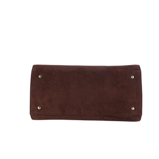 Megan -  Faux Suede Medicine Bag - Glamourous Grace