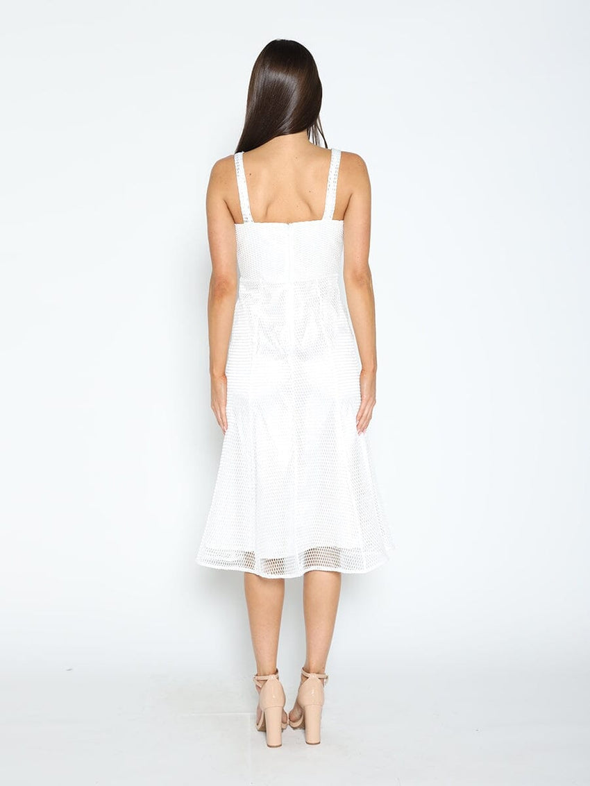 Mesh Sleeveless Mermaid Bodycon Dress