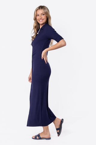Mia Dress (Navy)