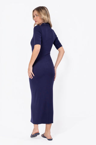 Mia Dress (Navy)