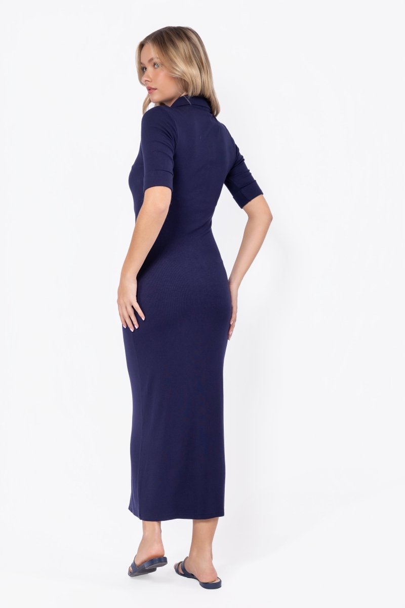 Mia Dress (Navy) - Glamourous Grace