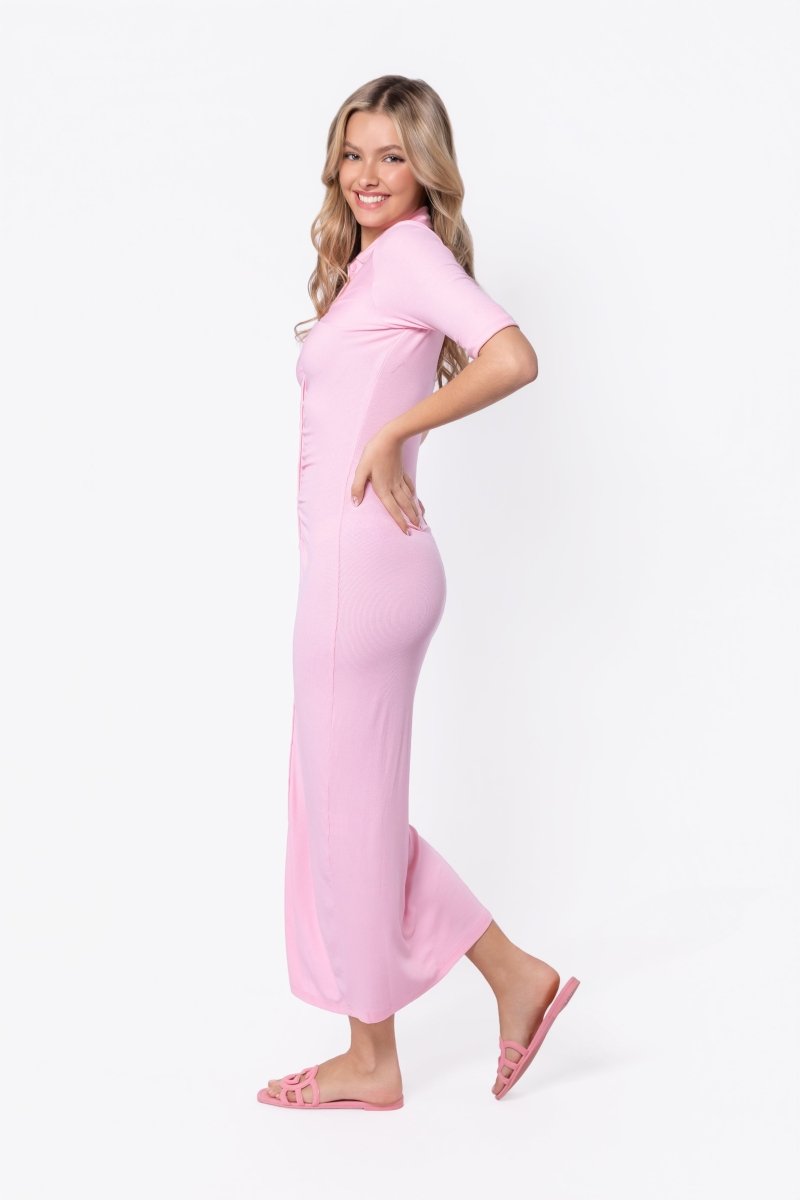 Mia Dress (Pink) - Glamourous Grace