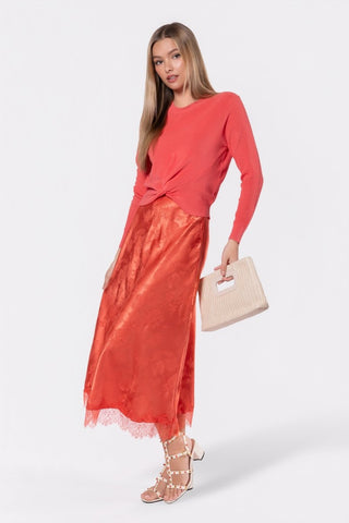 Mia Top (Coral Pink)