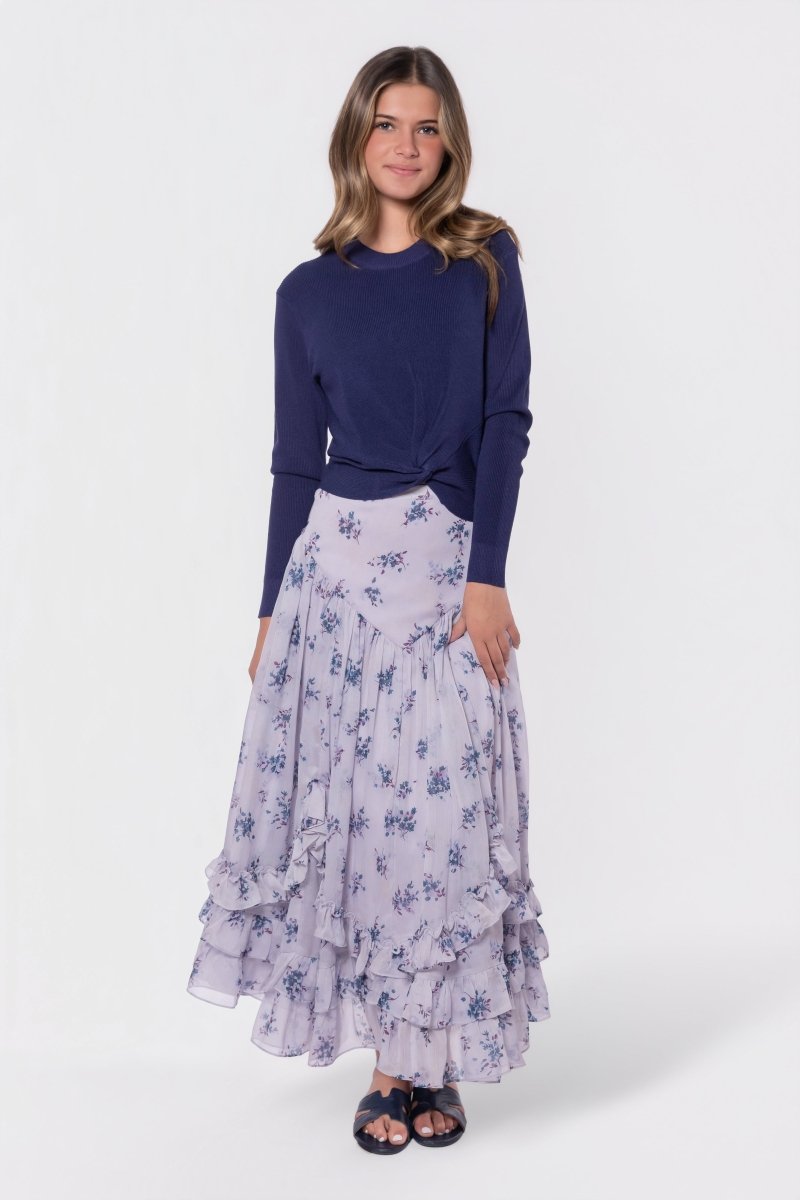 Mia Top (Navy) - Glamourous Grace