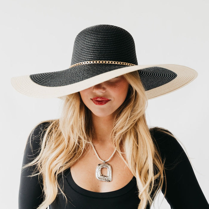 Miami Summer Wide Floppy Sun Hat - Glamourous Grace