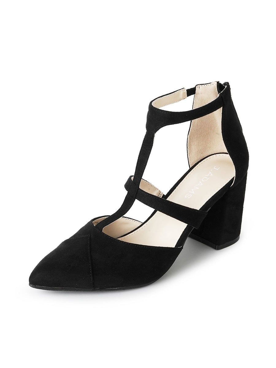 Michelle | Black Suede - Glamourous Grace