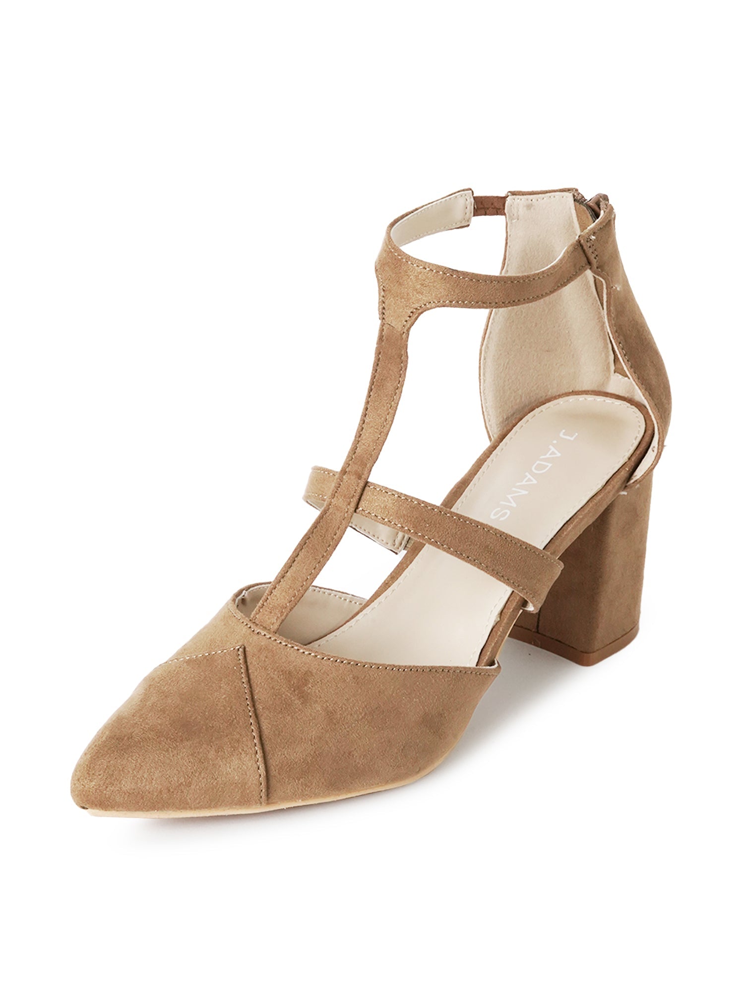 Michelle | Tan Suede - Glamourous Grace