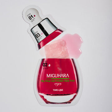 MIGUHARA Big 3 Step Anti-Wrinkle Mask Pack Origin 1.7ml + 25ml + 2ml - Glamourous Grace