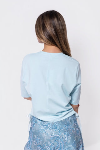 Mila Top (Light Blue)