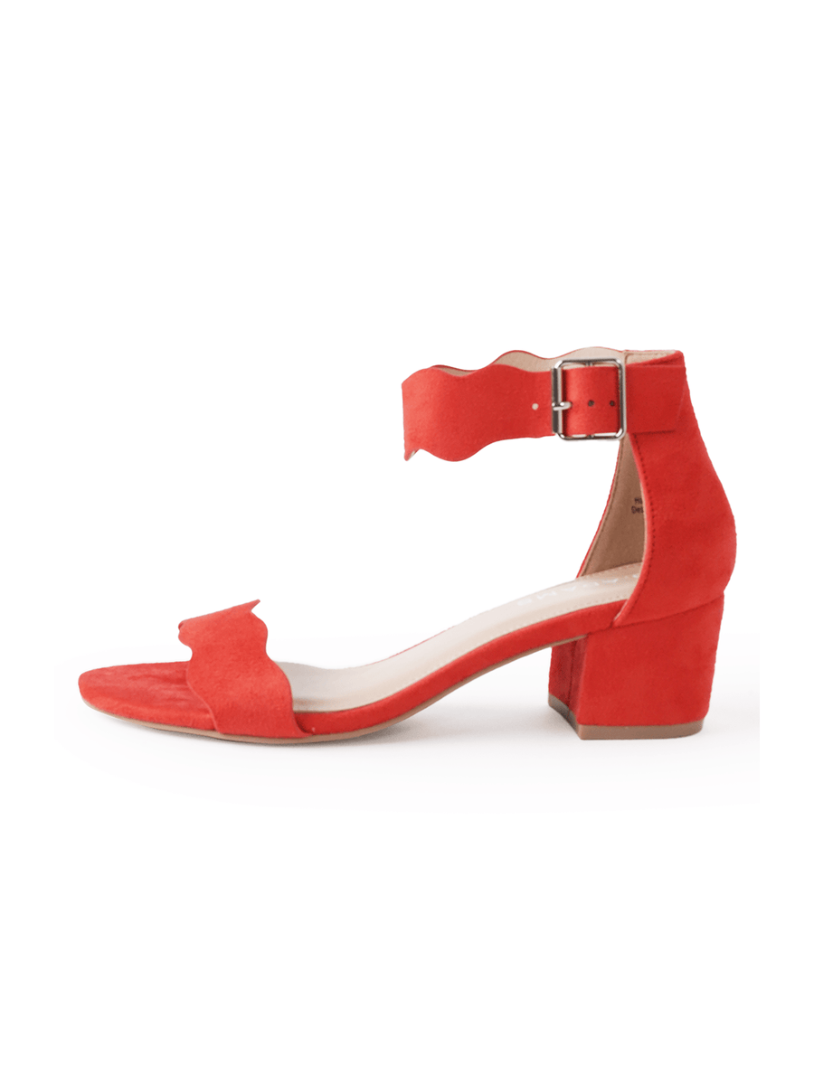 Mimi | Red Suede - Glamourous Grace