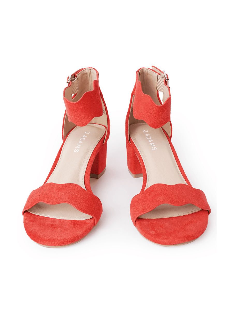 Mimi | Red Suede - Glamourous Grace