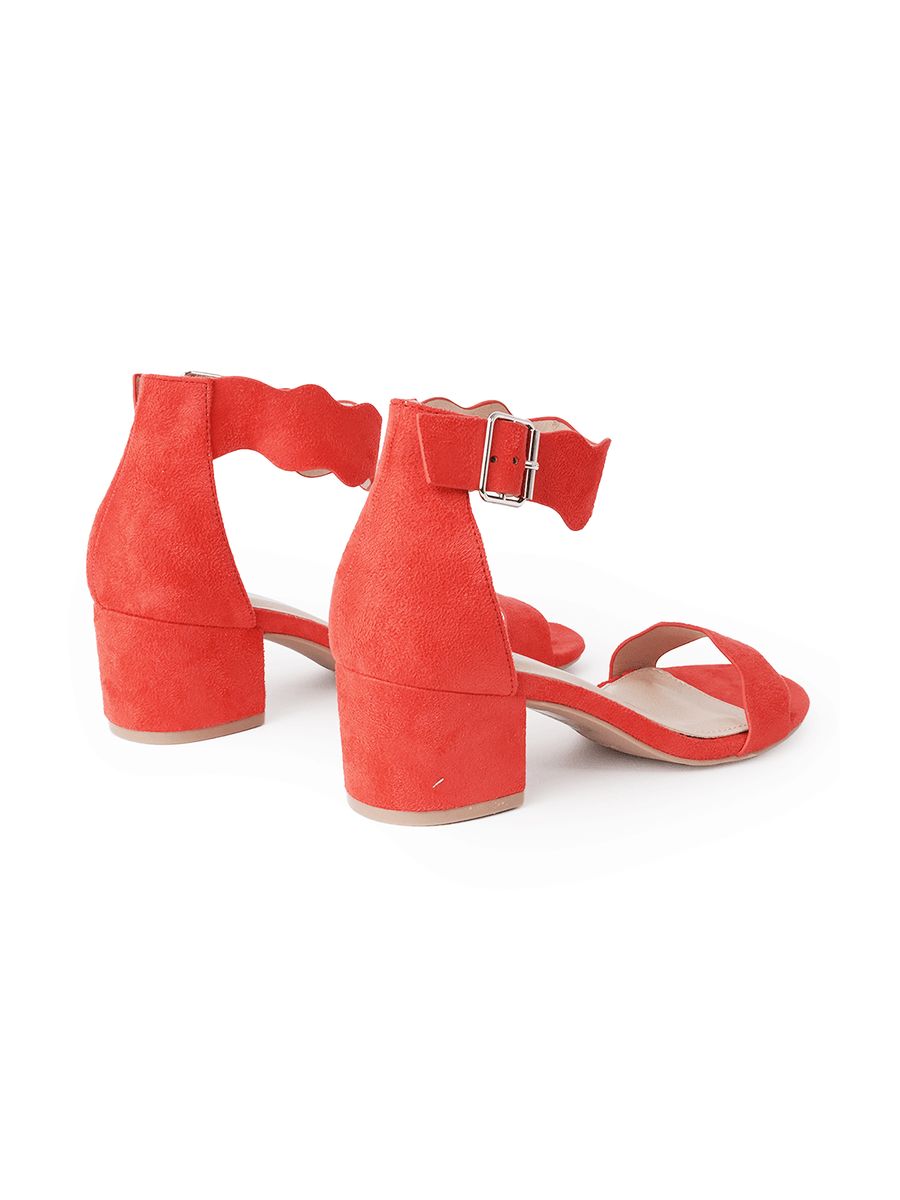 Mimi | Red Suede - Glamourous Grace