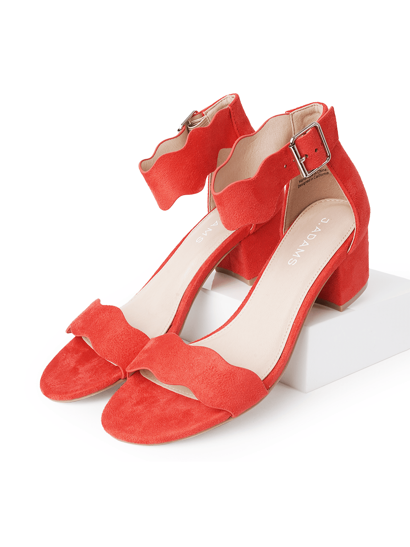 Mimi | Red Suede - Glamourous Grace