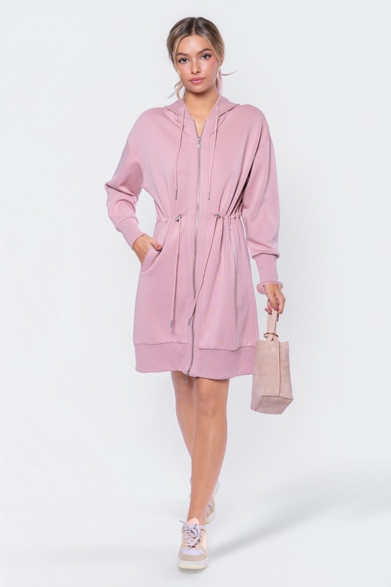 Mina Dress 37" (Indy Pink)