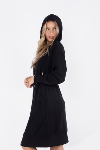 Mina Dress 40" (Black)
