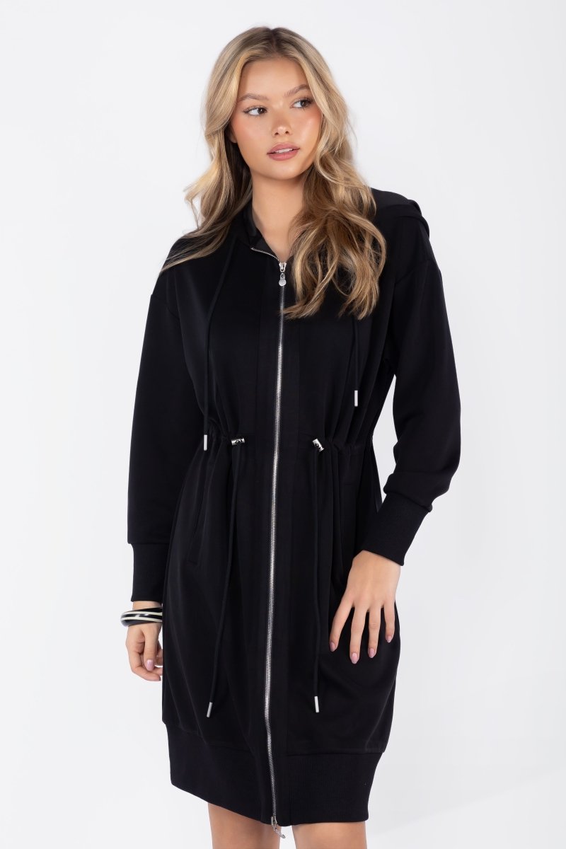 Mina Dress 40" (Black) - Glamourous Grace