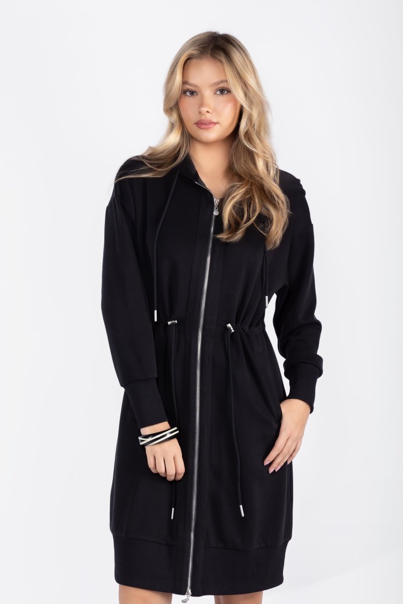 Mina Dress 40" (Black) - Glamourous Grace