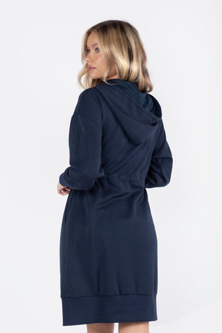 Mina Dress 40" (Navy)