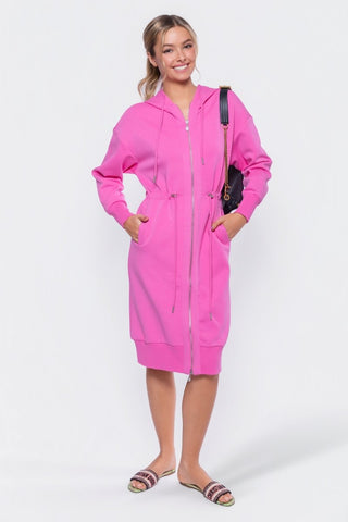Mina Dress 42" (Bubble Pink)