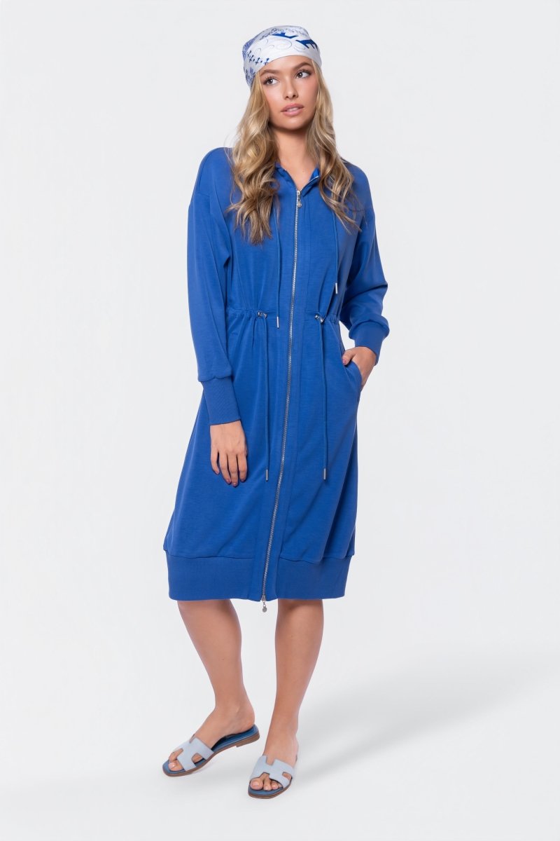 Mina Dress 42" (Royal Blue) - Glamourous Grace