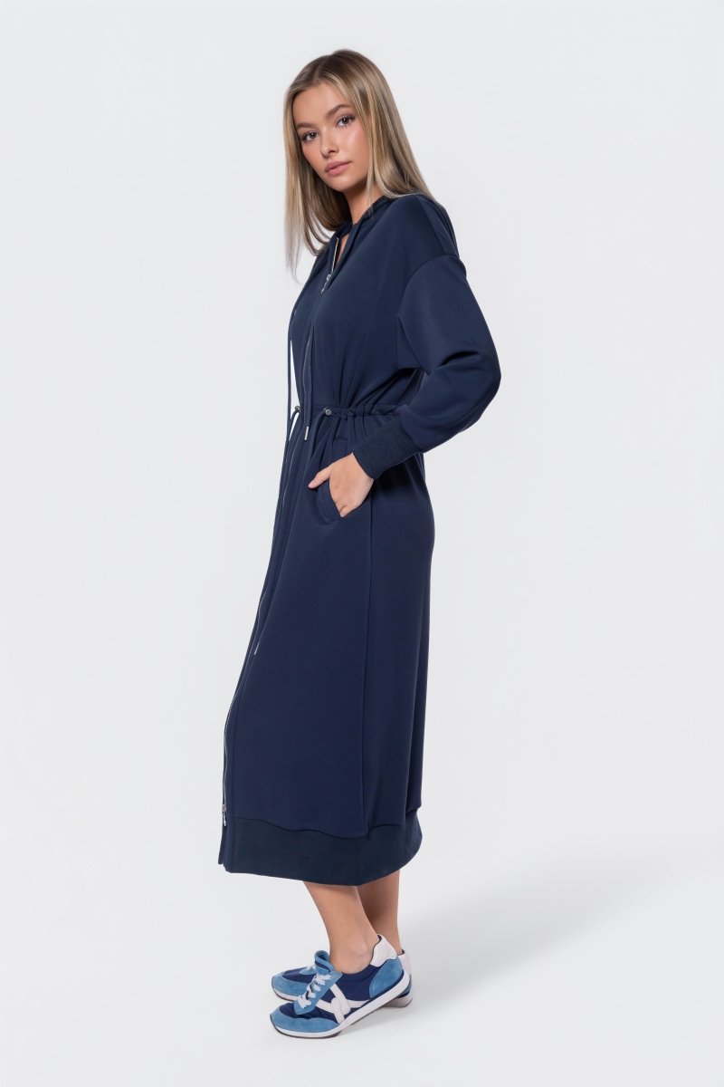 Mina Dress 50" (Navy) - Glamourous Grace