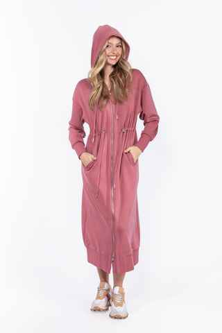 Mina Dress 50" (Dusty Rose)