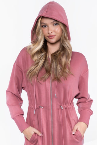 Mina Dress 50" (Dusty Rose)