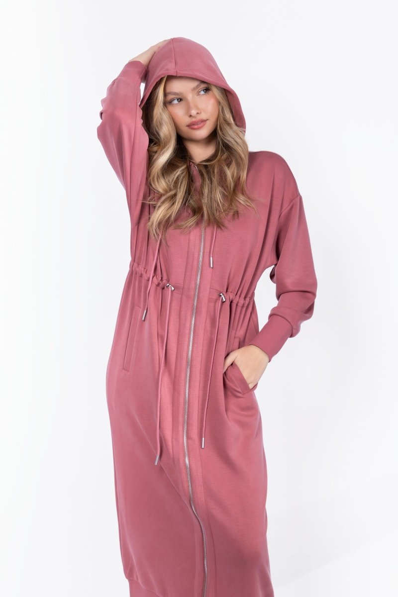 Mina Dress 50" (Dusty Rose) - Glamourous Grace