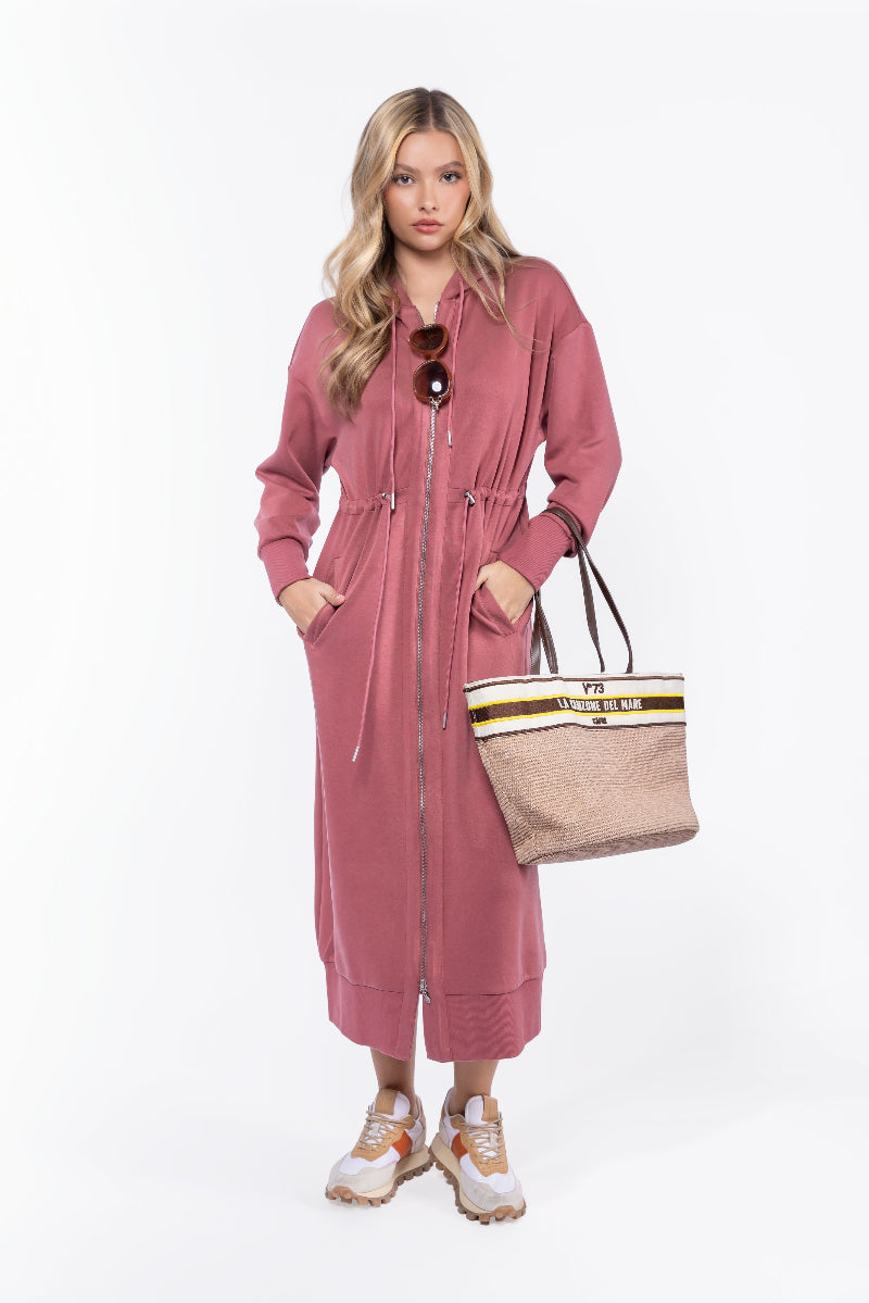 Mina Dress 50" (Dusty Rose) - Glamourous Grace