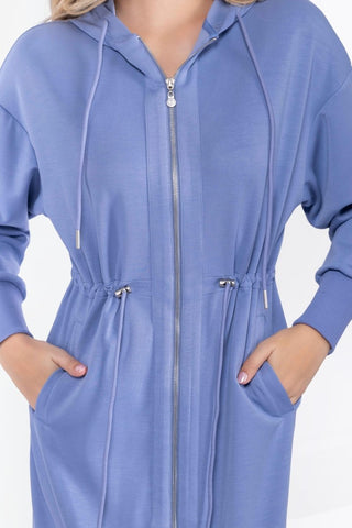 Mina Dress 50" (Light Blue)