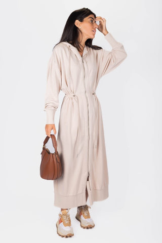 Mina Dress 50" (Stone)