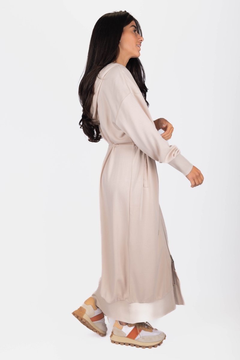 Mina Dress 50" (Stone) - Glamourous Grace