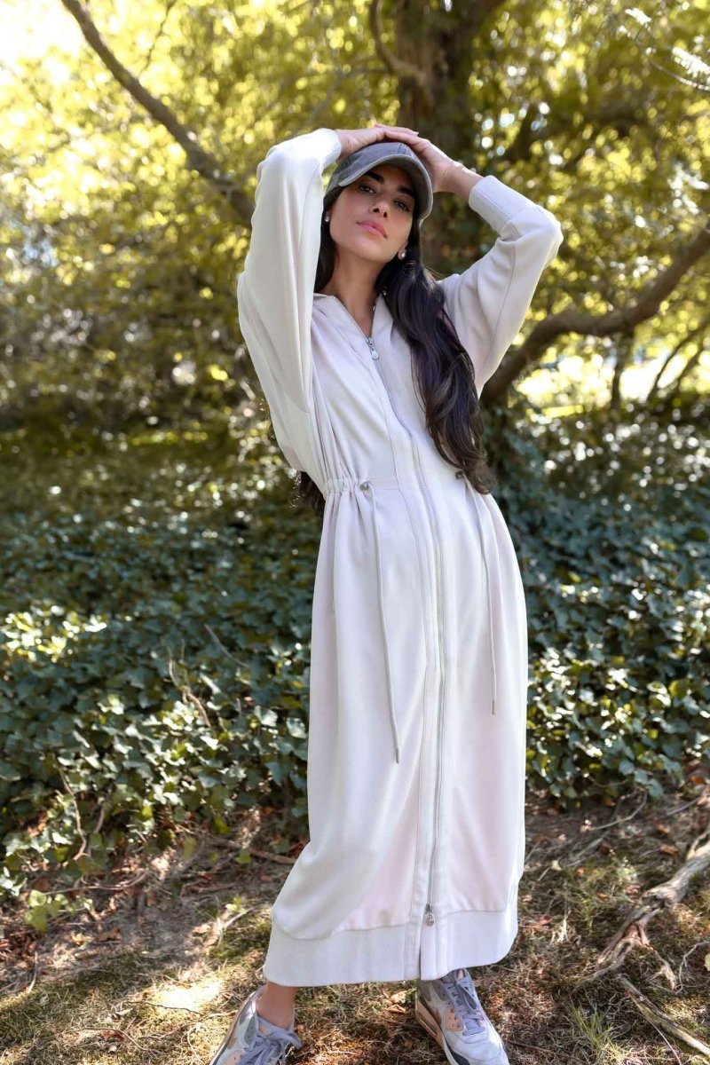 Mina Dress 50" (Stone) - Glamourous Grace