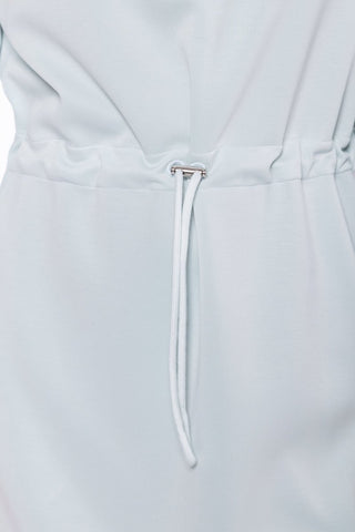 Mina Half Zip Dress 42" (Mint)