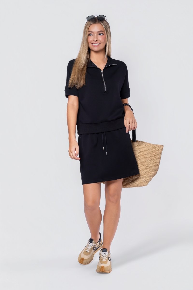 Mina Skirt 20" (Black) - Glamourous Grace