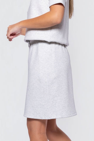 Mina Skirt 20" (Light Grey)