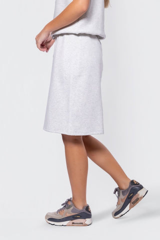 Mina Skirt 23" (Light Grey)