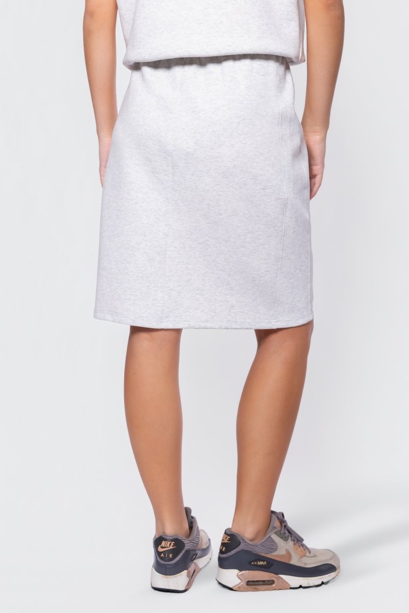 Mina Skirt 23" (Light Grey) - Glamourous Grace