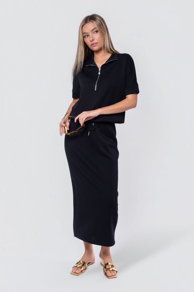 Mina Skirt 35" (Black) - Glamourous Grace
