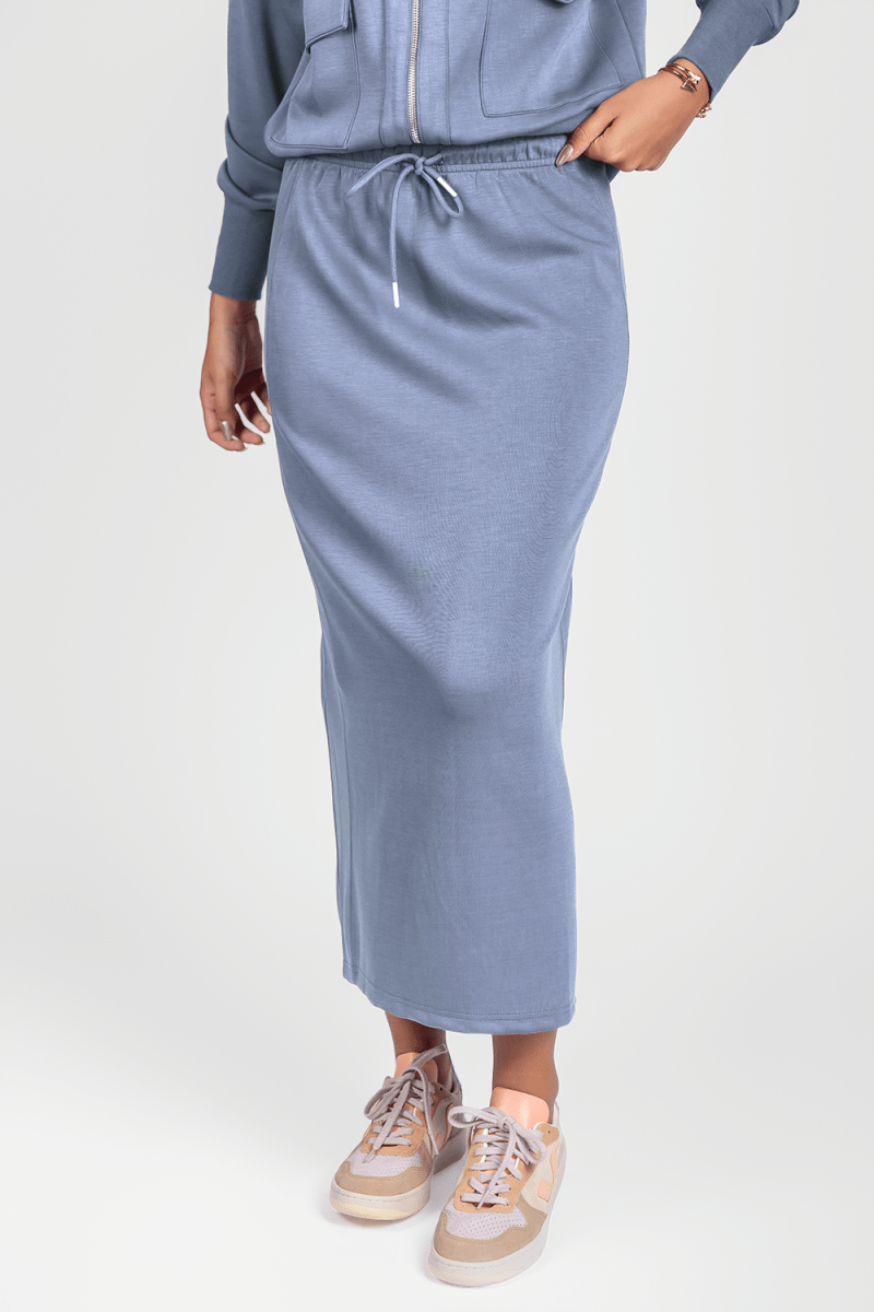 Mina Skirt 35" (Light Blue) - Glamourous Grace