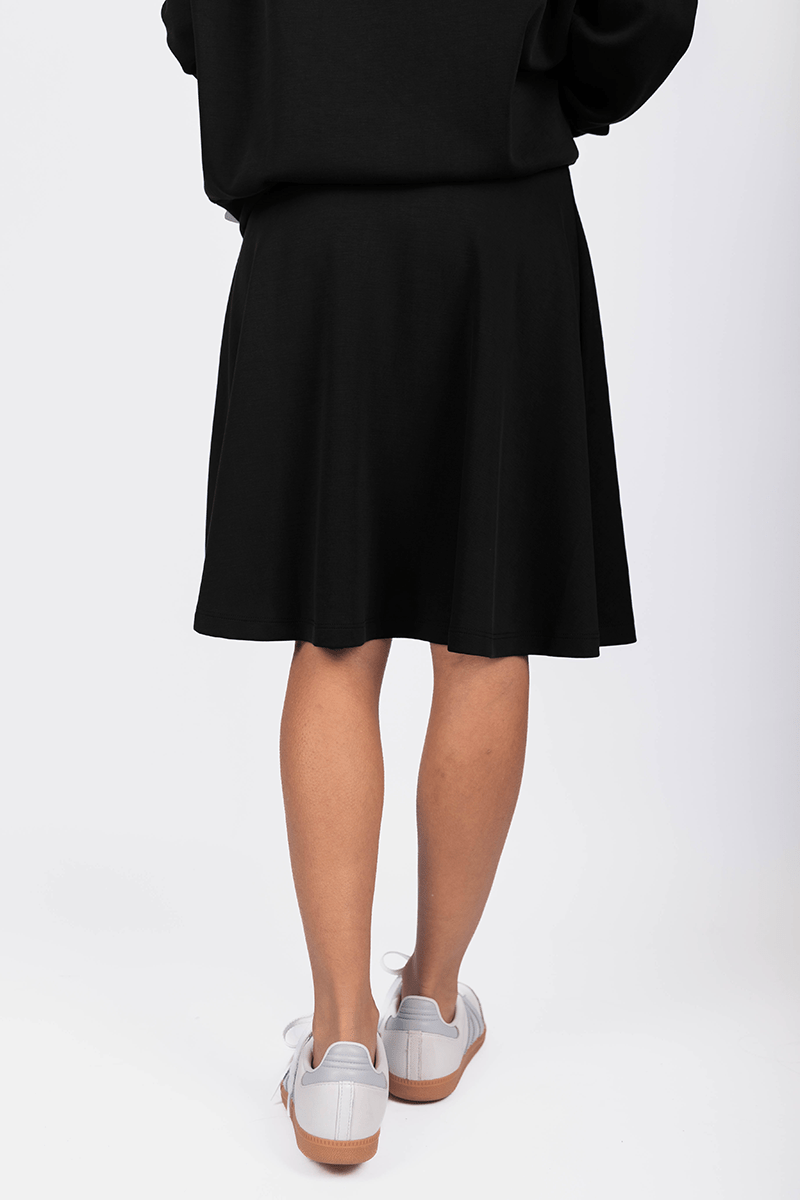 Mina Swing Skirt 23" (Black) - Glamourous Grace