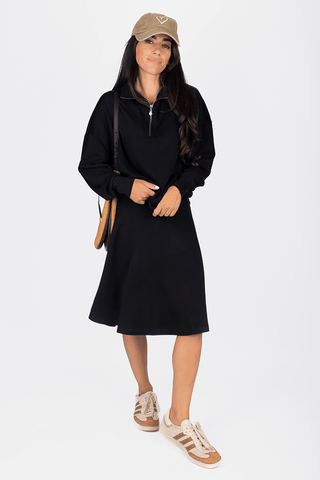 Mina Swing Skirt 23" (Black)